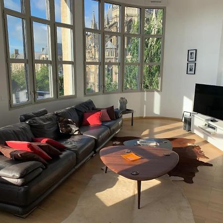 Apartmán Loft Des Sacres - Vue Unique Sur La Cathedrale Remeš Exteriér fotografie