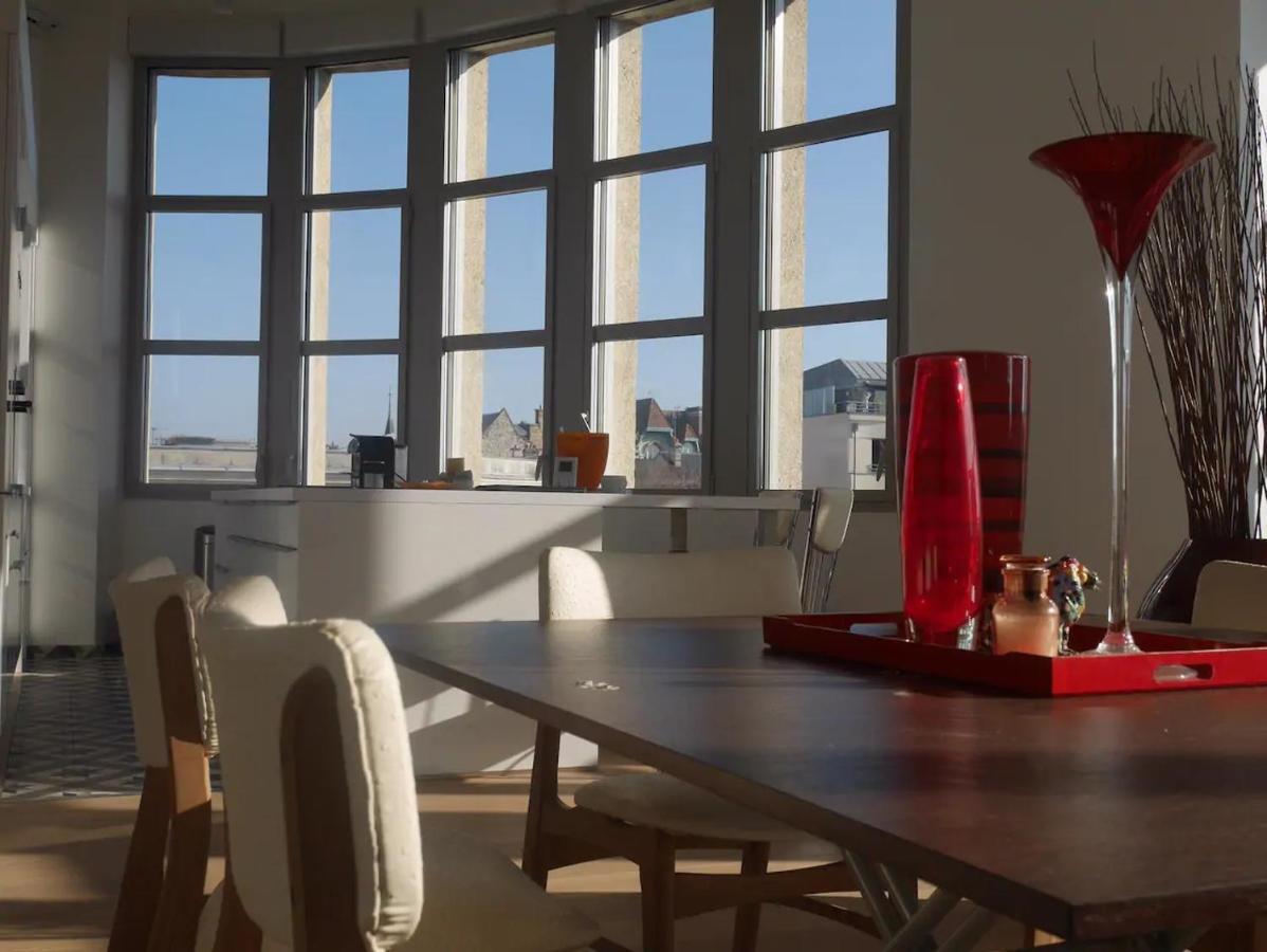 Apartmán Loft Des Sacres - Vue Unique Sur La Cathedrale Remeš Exteriér fotografie
